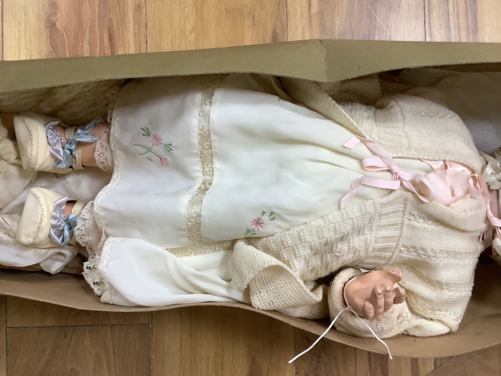 A large Armande Marseille bisque doll